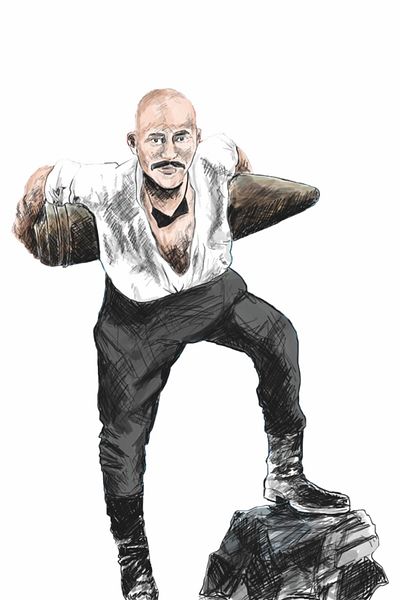 Dakik Maket Adam Seyit Corporal Model Çanakkale Symbol Seyit Corporal Model 155cm Model Man Cardboard Human