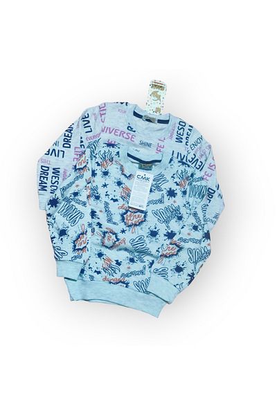 Alux Boy's Sweatshirt Crew Neck 2 Pack Price