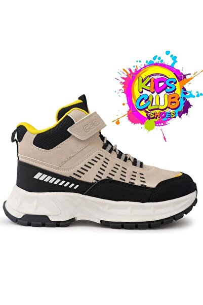 KOCAMANLAR بوت للأطفال للجنسين - كول تايجر، نعل لتقويم العظام غير قابل للانزلاق، بيج