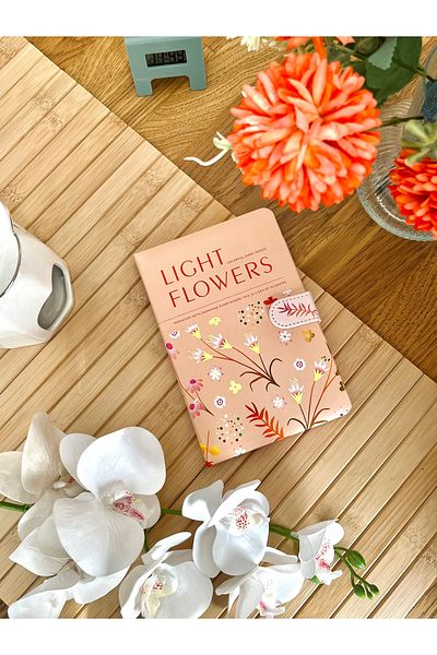 Nova Crafts Orange Sunflower Themed - Gilded Covered Magnetic Timeless Notebook Product