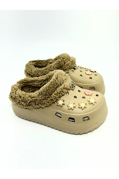 ZSHOES Girl's Winter Stone Coated Orthopedic House Slippers