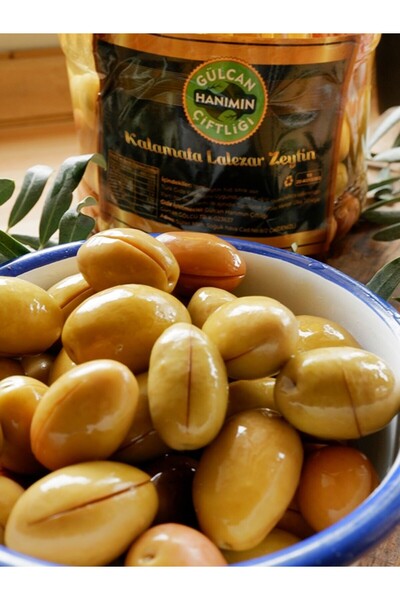 GÜLCAN HANIMIN ÇİFTLİĞİ Kalamata Lalezar Zeytin 1 Kg