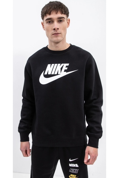 Nike NSW Club Brushed-Back Crew Erkek Sweatshirt dq4912-010