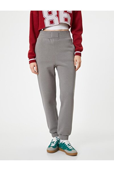 Koton Kadın Rahat Kalıp Yüksek Bel Eşofman Altı