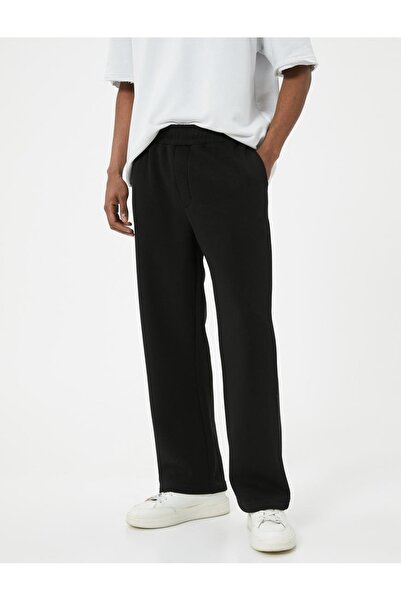 Koton Ανδρικό παντελόνι με ελαστική μέση