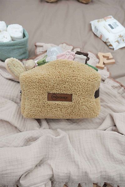 mordesign سلسلة Morteddy - منظم حقيبة العناية بالطفل، والغسيل الرطب/الجاف والقذرة/حقيبة الحفاضات
