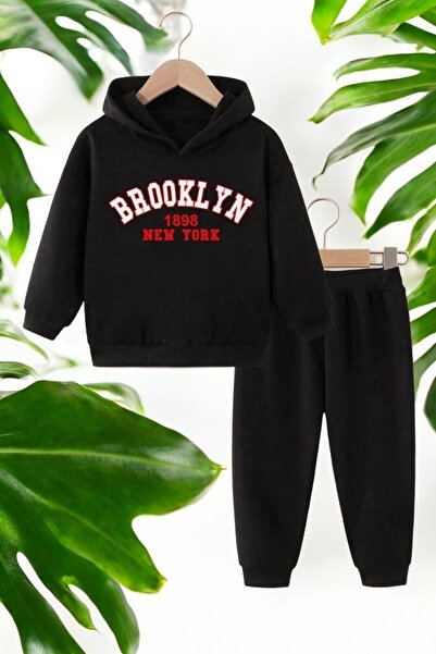 PAWWY Бруклин Печатен Унисекс Детски Спортен Екип