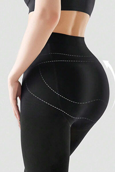 BUSEMSHE Plushwarm Extra-Temperature High Waist Recovery 100% Plush Underwear Thermal Winter Leggings