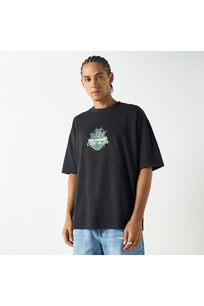 SP Characters Graphic Print Crew Neck T-shirt