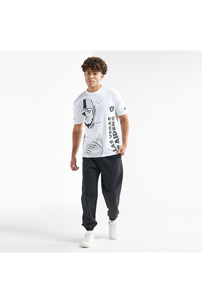 FAV Las Vegas Raiders Print NFL League Oversized T-shirt
