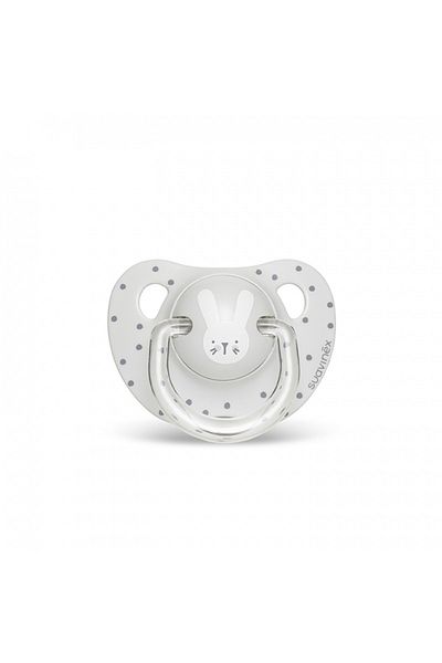 Suavinex Suzet? anatomic? +18 luni, iepura? gri Hygge Suavinex