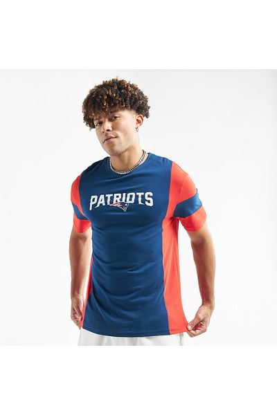 FAV New England Patriots Print NFL League Colourblock T-shirt