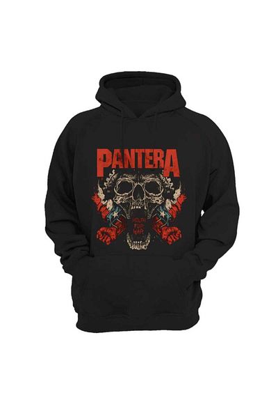 FULL TOLERANCE Hanorac Pantera Printed Music Band - 100% bumbac, cu glugă