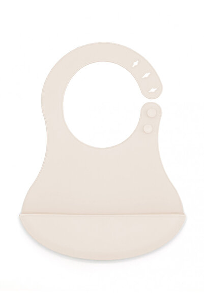 Babyjem Baveta din silicon BabyJem (Culoare: Ecru)