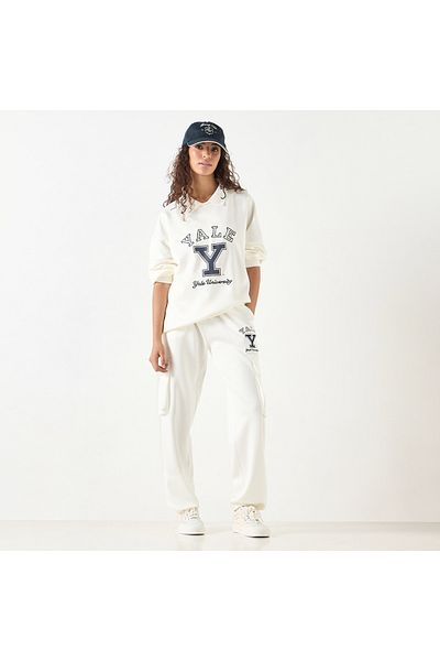 SP Characters Yale University Embroidered Cargo Joggers with Drawstring Closure