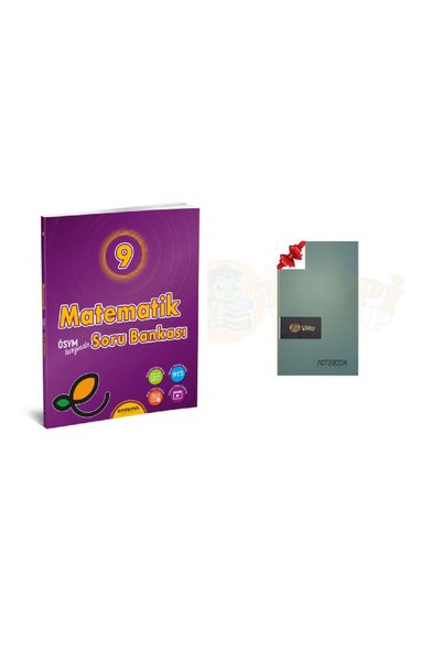 Endemik Yayınları 9.Sınıf Matematik Soru Bankası- Yeni ( NOT DEFTERİ HEDİYELİ)
