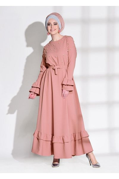 TRENDTESETTÜR T 5675 Φόρεμα με βολάν
