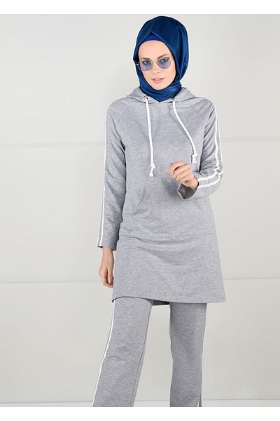 TRENDTESETTÜR Pantaloni de sport cu dungi laterale 1500
