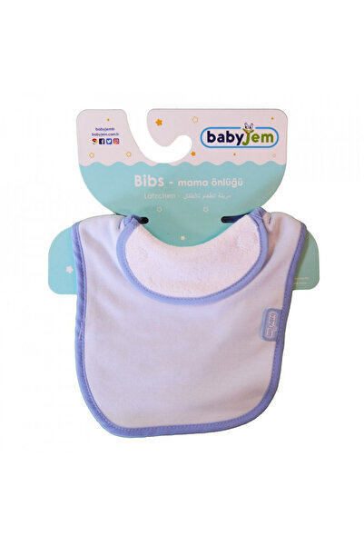 Babyjem Baveta captusita din bumbac BabyJem (Culoare: Bleu)
