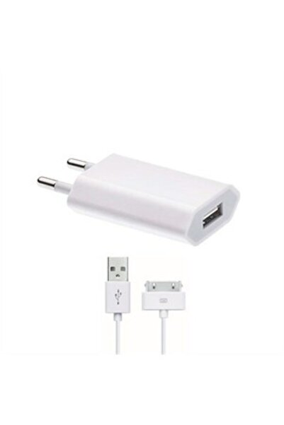TEKNOHANEM Iphone 4/4s Uyumlu Şarj Aleti Ve Data Kablosu Sfey 997516