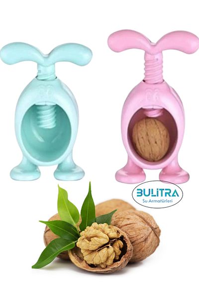 BULİTRA Su Armatürleri Walnut Cracker Cute Rabbit Design Screw-Proof Splash-Proof Walnut Cracker Walnut Crushing Apparatus