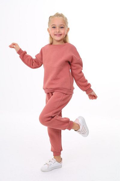 YDBKStore Unisex Winter 3-Thread Raised Thick 2-Piece Tracksuit Set