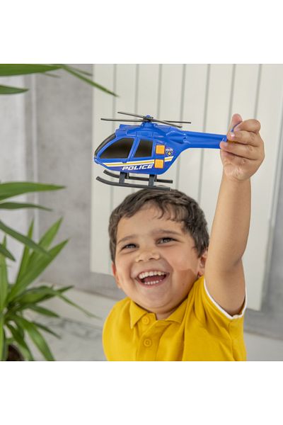 Teamsterz Mighty Machines Police Helicopter (Small) (L&S)