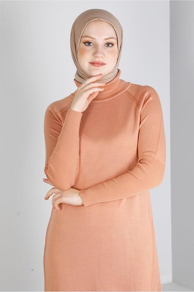 Alvina Βασικό Πλεκτό Τούνικ με λεπτομέρεια σχισμής - 43160
