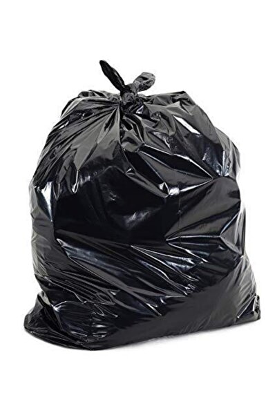 CNR GNR Endüstriyel Battal Çöp Torbası Poşeti - 2 Kat - Siyah - 300 Gr. - 75x90 Cm. -10 Adetlik 1 Rulo