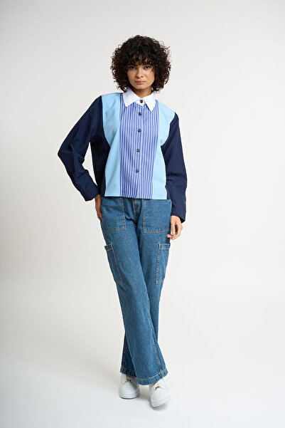 HANIQA Жіноча сорочка з гарніром - 4028