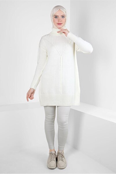 Alvina Πλεκτό με ψηλό γιακά 44031