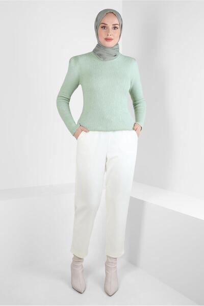 Alvina Wadded Look Knitwear Sweater 43192