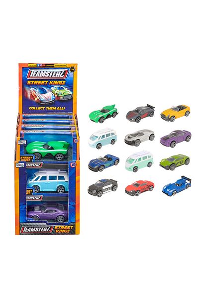 Teamsterz سيارة Street Kingz Die-Cast مفردة