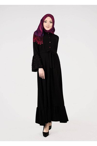 TRENDTESETTÜR T 0515 Φόρεμα με Πέρλες