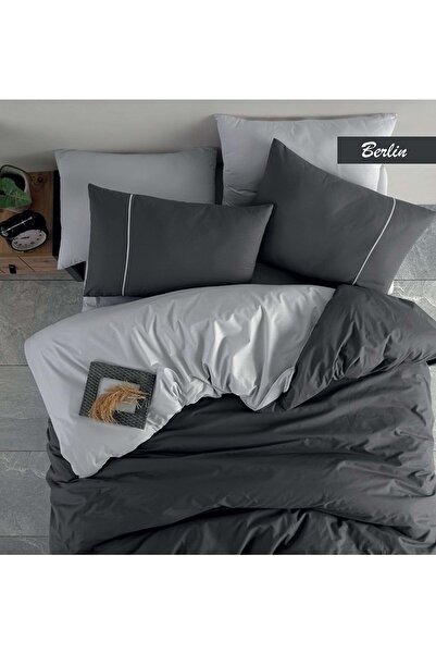 Romans Nevresim Takımı Çift Taraflı Tek Kişilik %100 Pamuklu Berlin