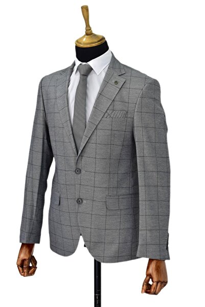 BAGLAN Чоловічий однотонний спортивний однотонний піджак 6 Drop BGL-ST03970