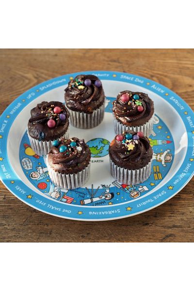 Tyrrell Katz Melamine Food Plate // Space