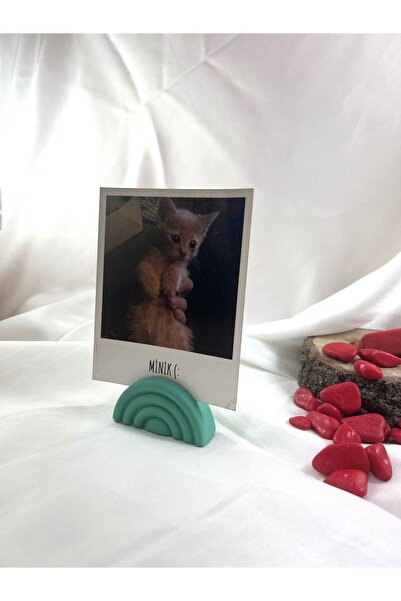 Melouro Ice Green Rainbow Note Holder, Photo and Card Holder, Note Holder Wedding Name Holder