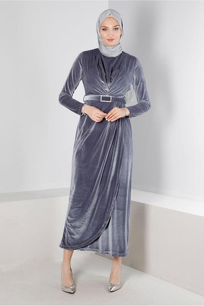 Alvina ROCHIE DE SEARA DIN CATIFEA CU CUREA 50282