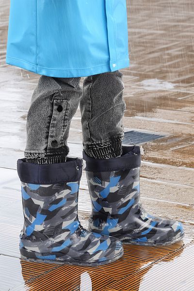 KARAMAZI Karamazı Kids Savana Αδιάβροχα αγορίστικα μποτάκια βροχής