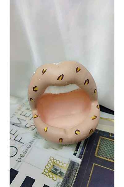 shamatolyesi Canlı büyük dudak şekli küllük dekor yaratıcı kül tutucu kaymaz ...