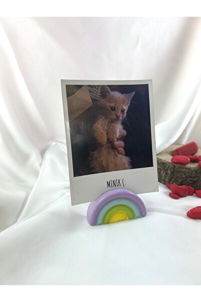 Melouro Rainbow Note Holder, Photo and Card Holder, Note Holder Wedding Name Holder