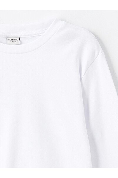 LC Waikiki Παιδικό μπλουζάκι LCW με λαιμόκοψη για αγόρια (W4)