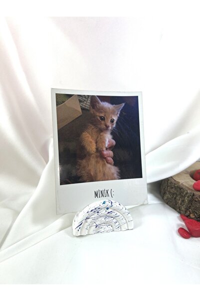 Melouro Purple Blue Splashing Rainbow Note Holder, Photo and Card Holder, Note Holder Wedding Name Holder