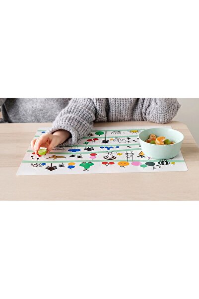 IKEA Set de 4 farfurii americane pentru copii 40x30 cm Ikea 4 bucăți farfurii...