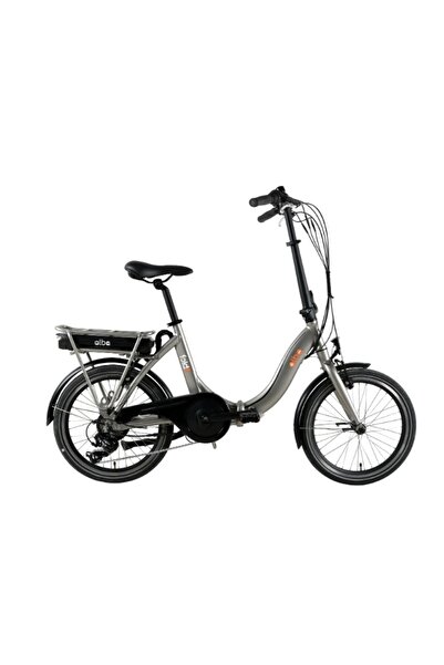 Alba Fold E NFC Premium 36V 12.8 Ah Katlanır Elektirkli Bisiklet Şampanya