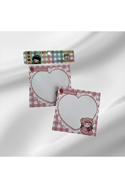 Mansura Strawberry Girl Memo Pad Square Notepad