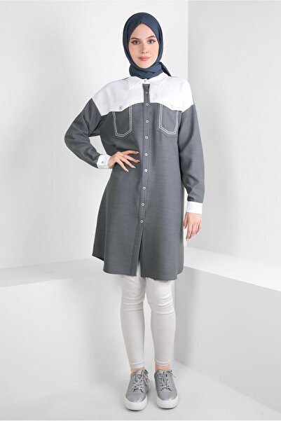 Alvina ΔΙΧΡΩΜΑ ΠΟΥΚΑΜΙΣΟ ΤΟΥΝΙΚ 44135