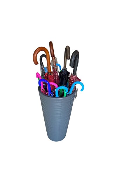 KıtayGroup Çok amaçlı dekoratif şemsiyelik ve saksı model Beyaz