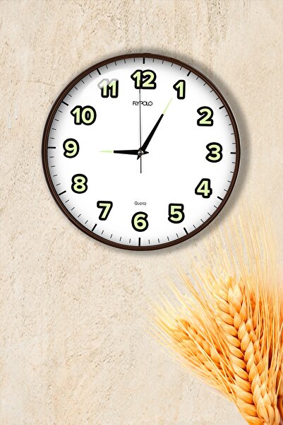 EMYA HOME Ceas de perete fosforescent - 29 cm